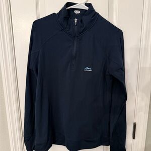 Vineyard Vines Blue Polo Collar Long Sleeve Hoodie